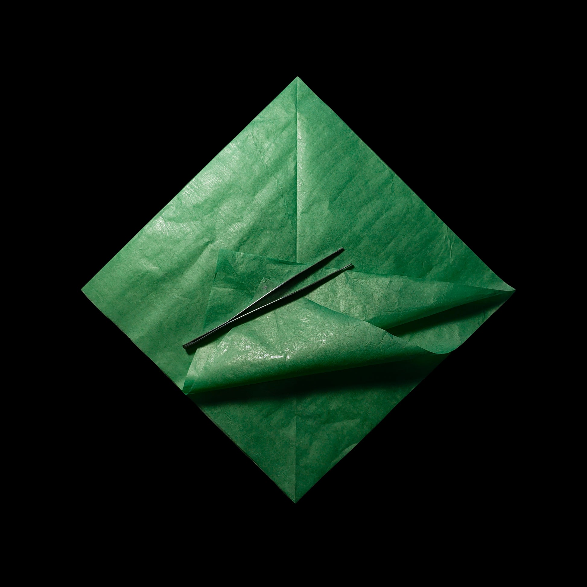 5 X Double tissue GREEN